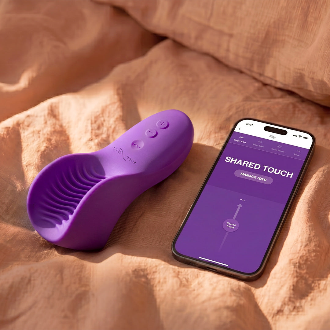 Vibromasseur connecté pour Couple Shared Touch - Violet - 7