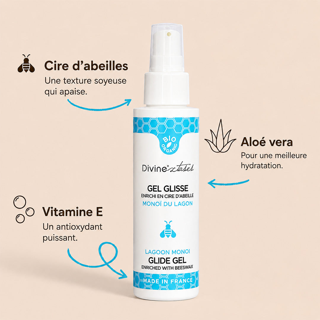 Gel Glisse Cire d'Abeille - Monoï - 11