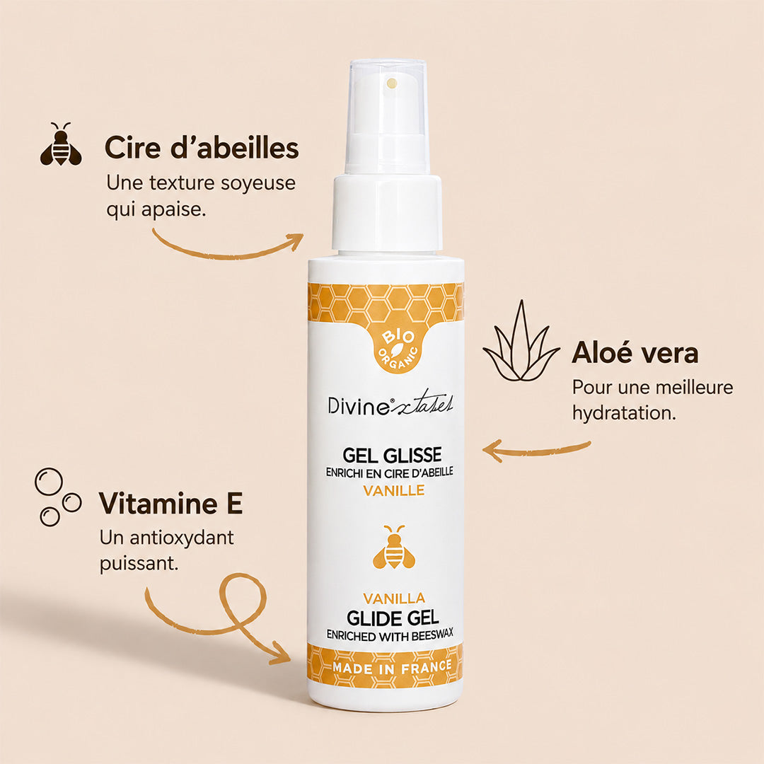 Gel Glisse Cire d'Abeille - Vanille - 20