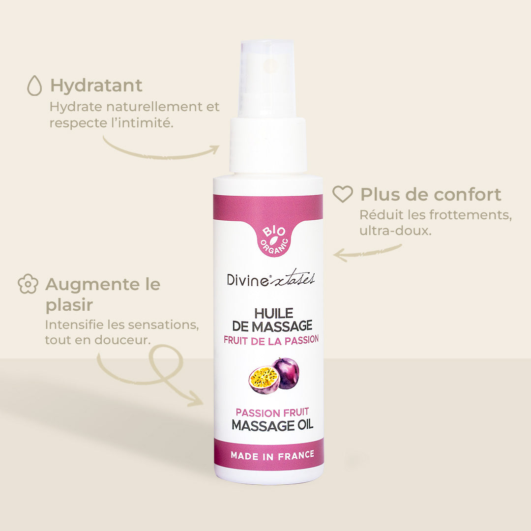 Huile Sèche de Massage Bio - Fruit de la passion - 11