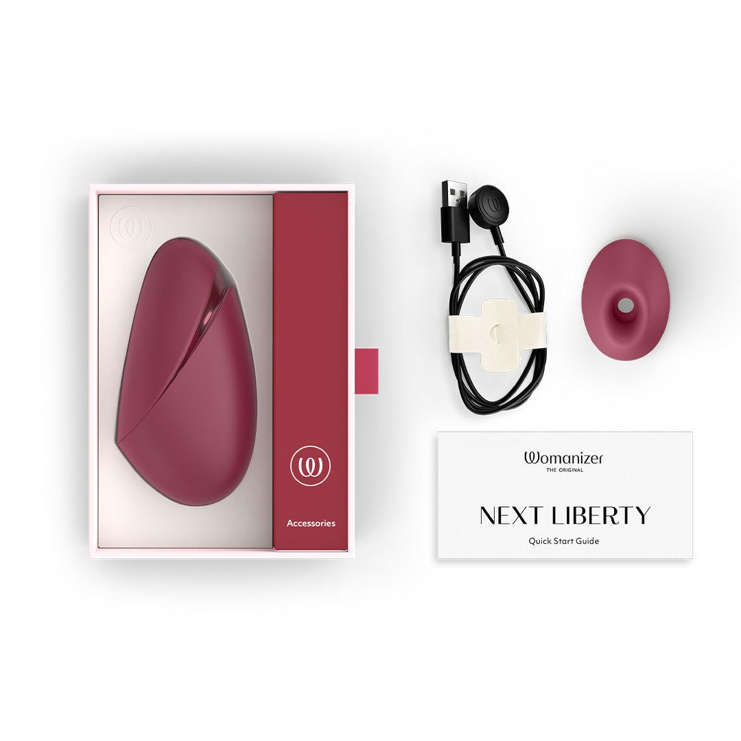 Stimulateur Clitoridien Next Liberty - Bordeaux - 10