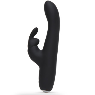 Vibromasseur Rabbit Greedy Girl Slimline - 50 Nuances de Grey Vibromasseur Rabbit Greedy Girl Slimline - 50 Nuances de Grey