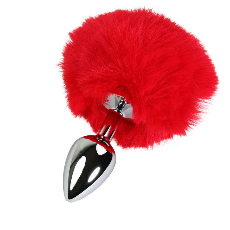 Plug Pompon Rouge - Vue Horizontale - Steel Lonvin U