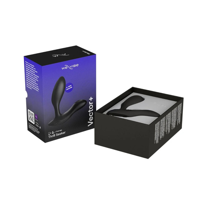 Vector + - Masseur Prostatique Sur Mesure Noir - We Vibe