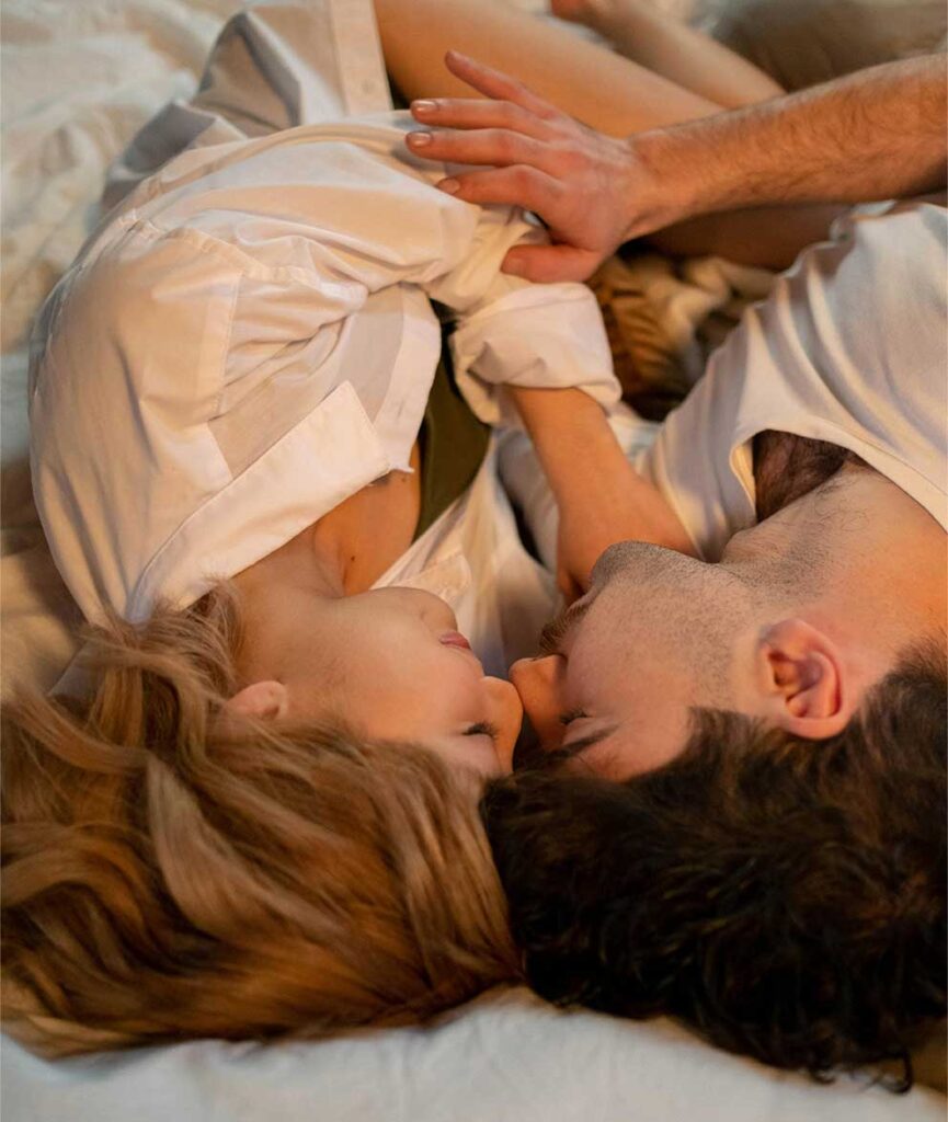 couple amoureux qui prend le temps