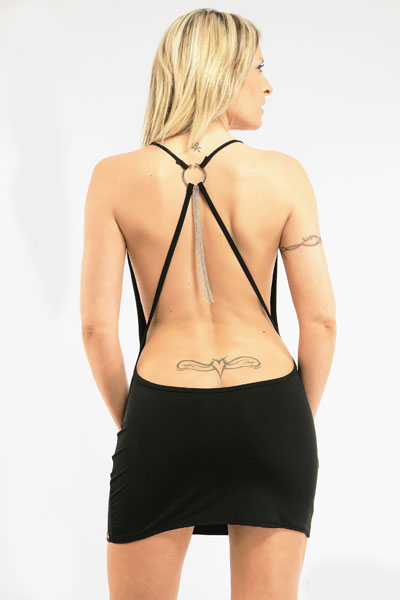 Robe Coquine Maëva Bijou Dos Alcazar