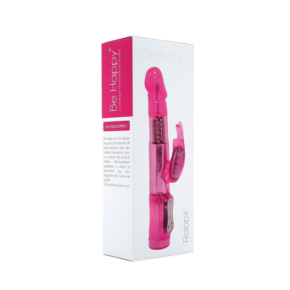Sextoy Vaginal et Clitoridien Petit Rabbit Vibration et Rotation BH Toys