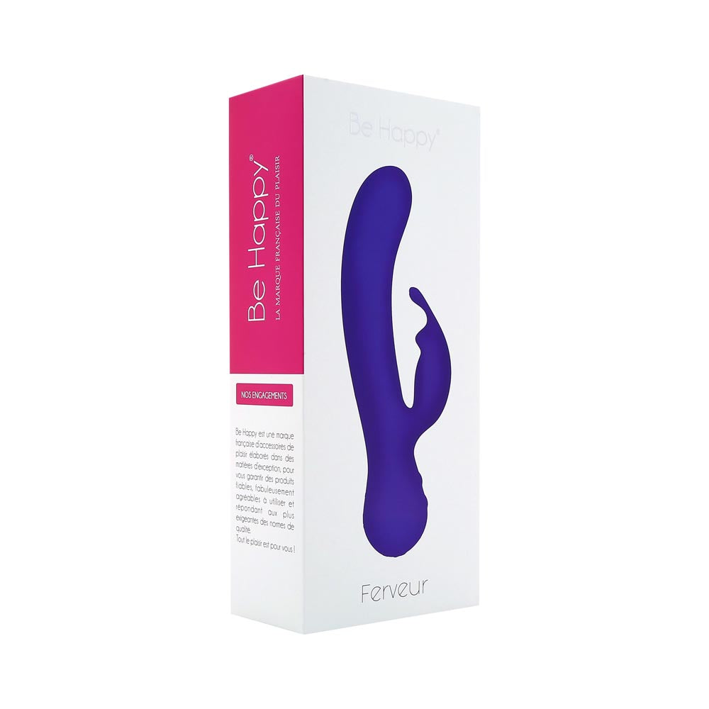 coffret vibromasseur rabbit pour point g et clitoris ferveur be happy