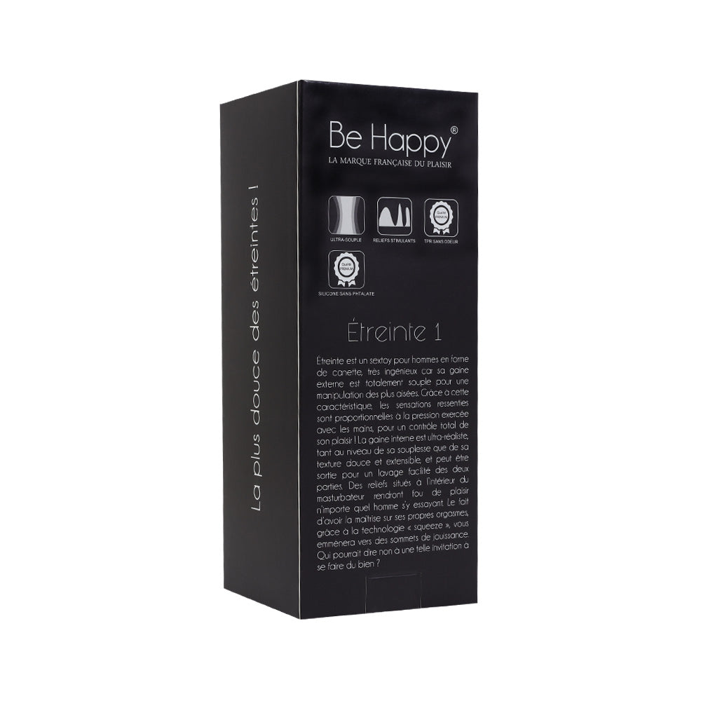 emballage de gaine de masturbation avec informations produit