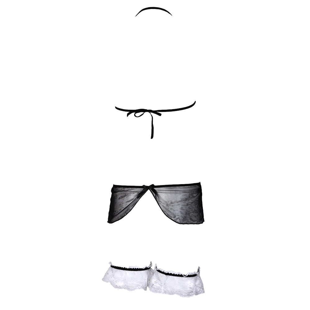 Ensemble Soubrette Sexy vu de dos