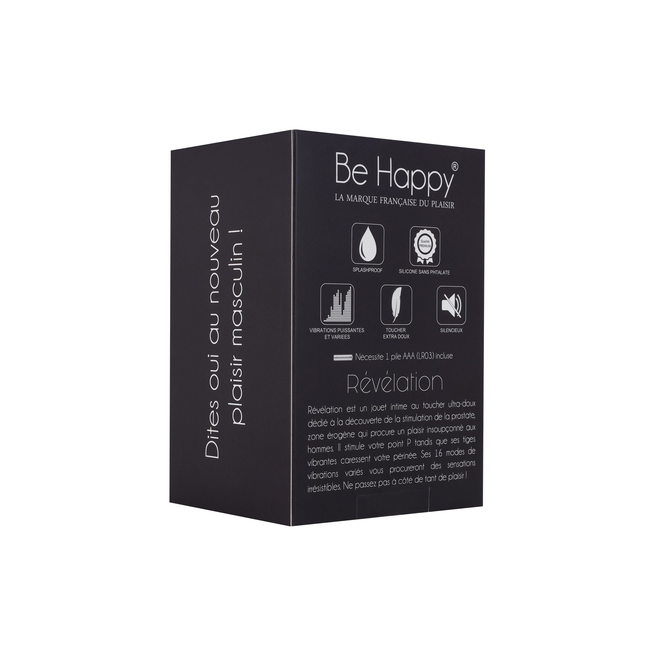 packaging stimulateur prostatique revelation vue arriere