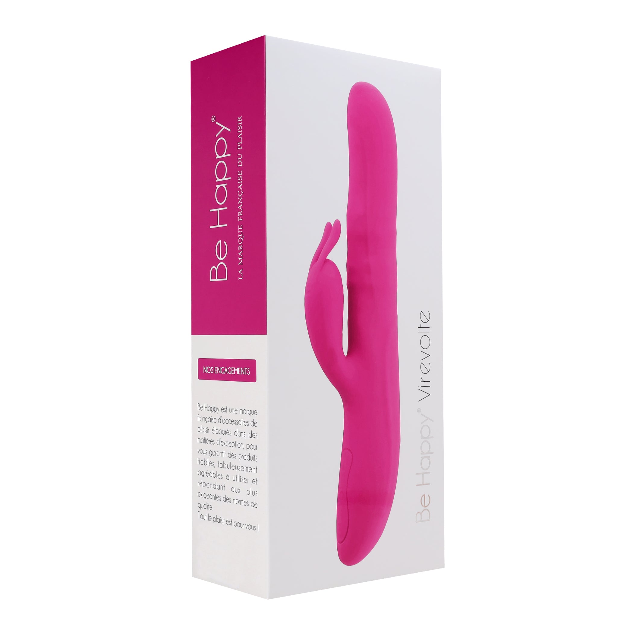 packaging rabbit virevolte rose vue de face