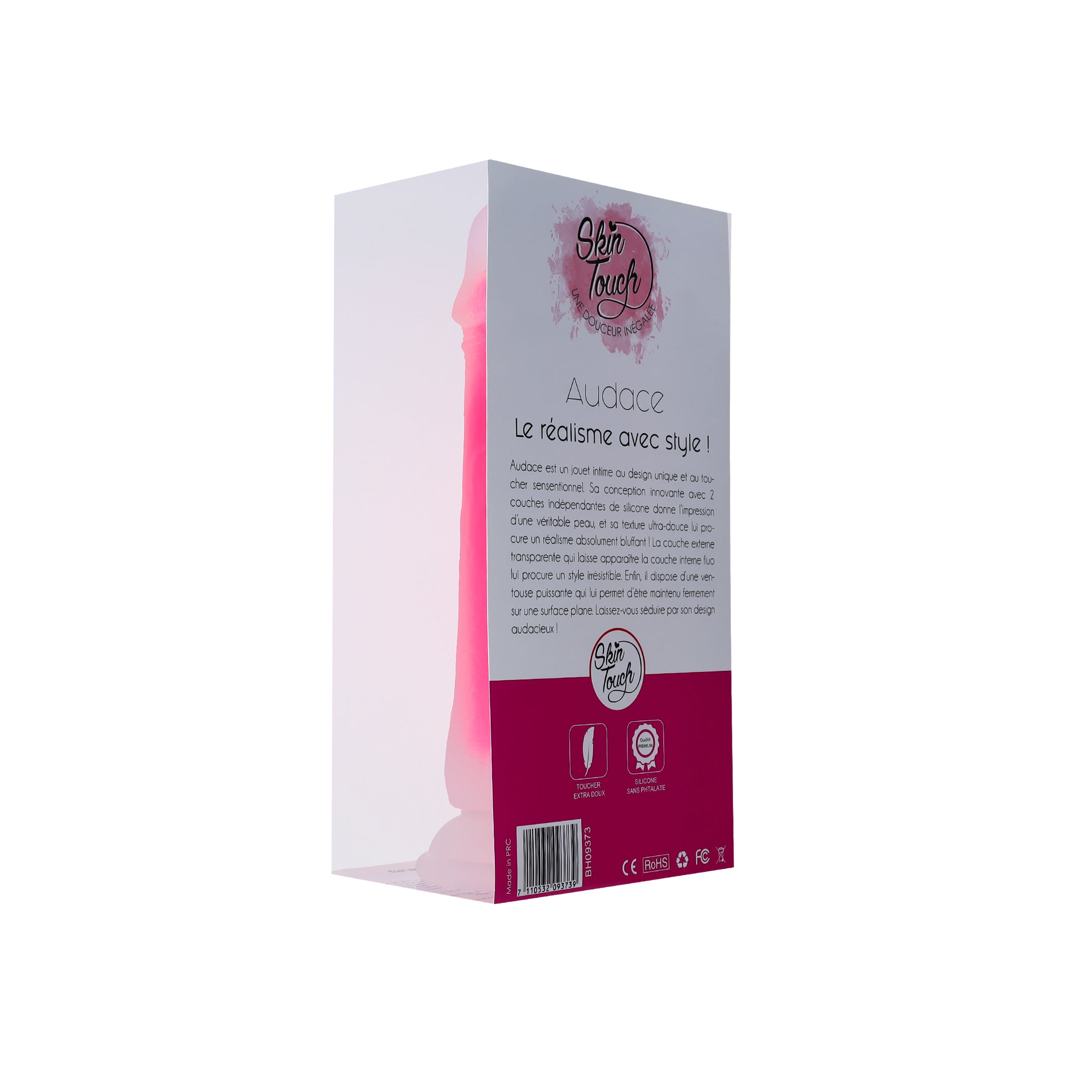 boite gode audace vue arriere packaging produit