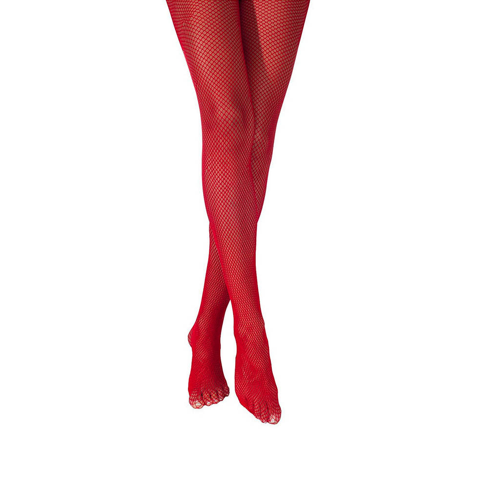 Collants Résille Greta - Fiore Rouge