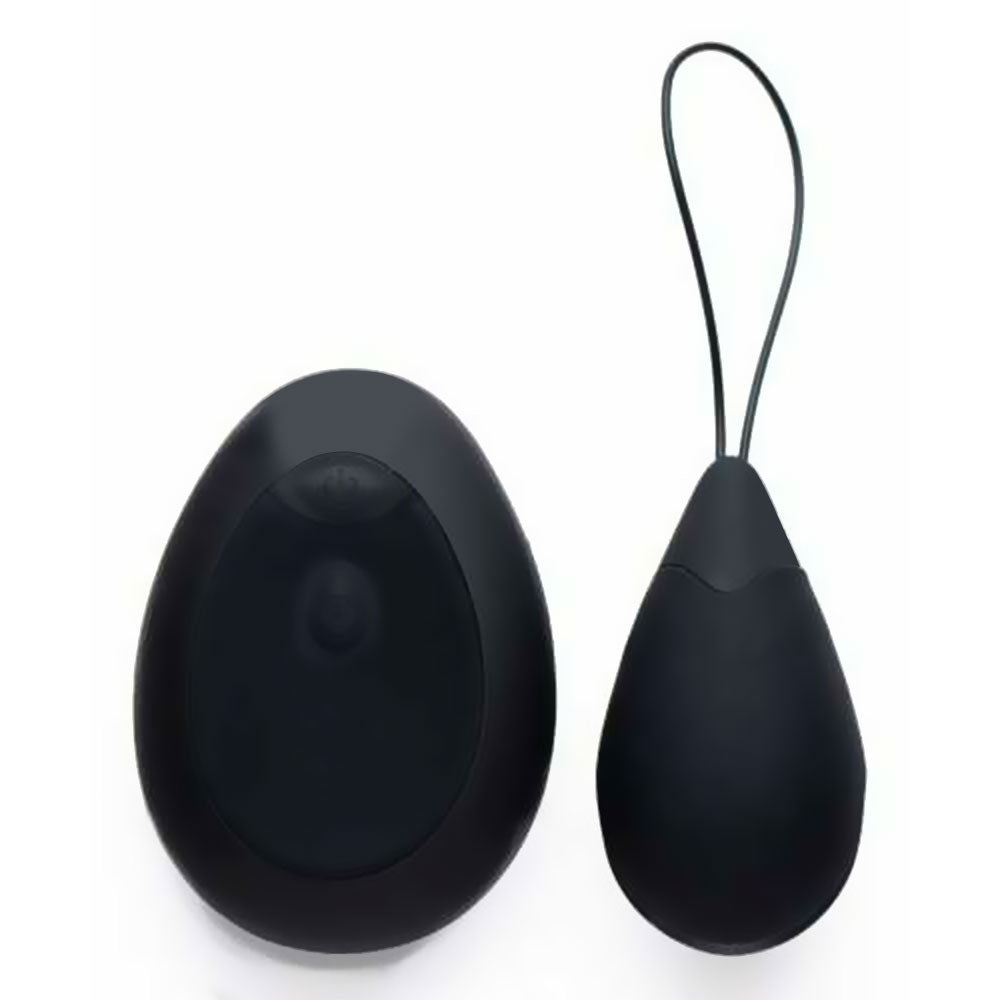 Oeuf vibrant Ecotoys noir