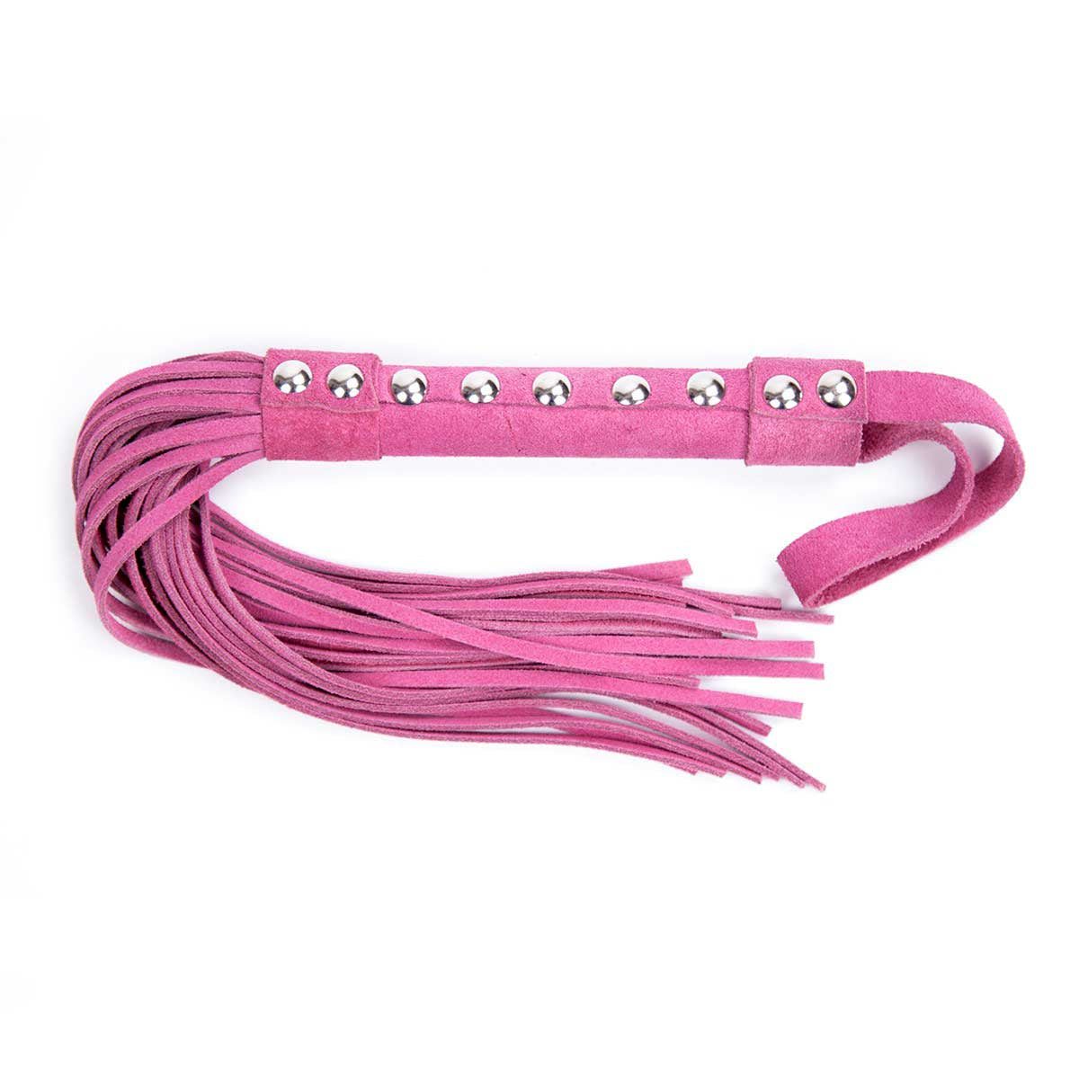 Fouet en Cuir Suédé 40 cm - Be Bondage