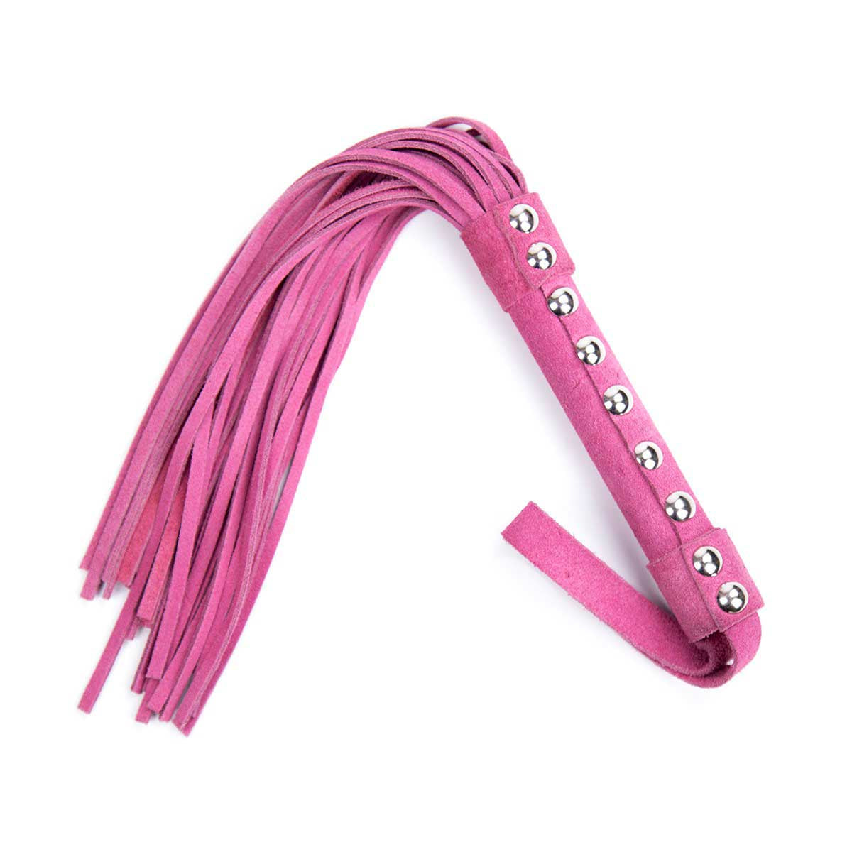 Fouet en Cuir Suédé 40 cm - Be Bondage