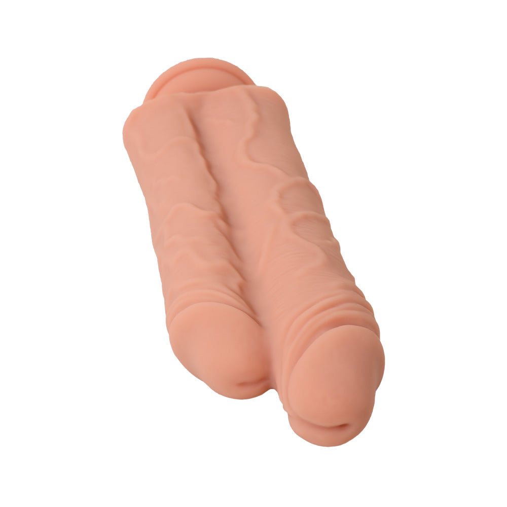 Double Gode Ventouse Louis - Be Happy