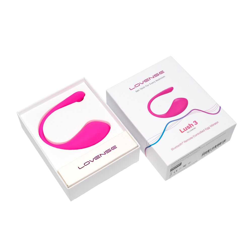 Packaging de l'oeuf vibrant contrôlable à distance Lush 3