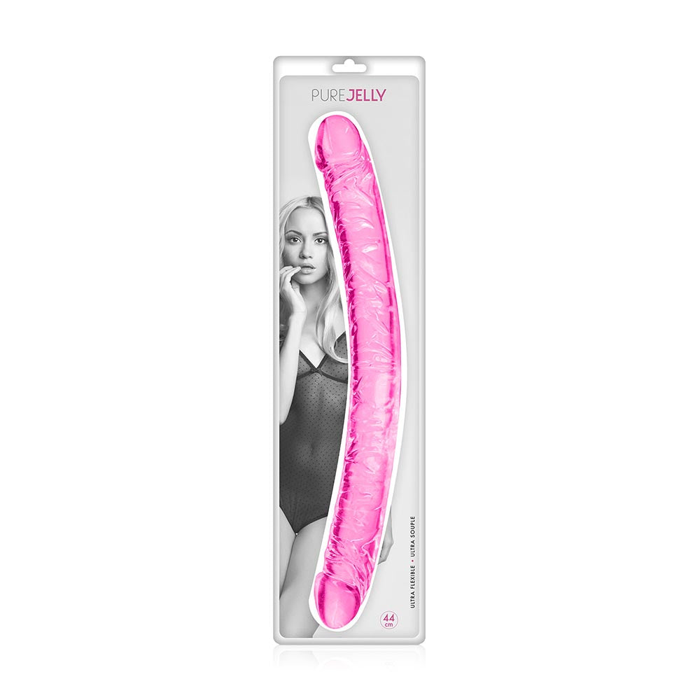 Double Dong Jelly 44 cm - Pure Jelly