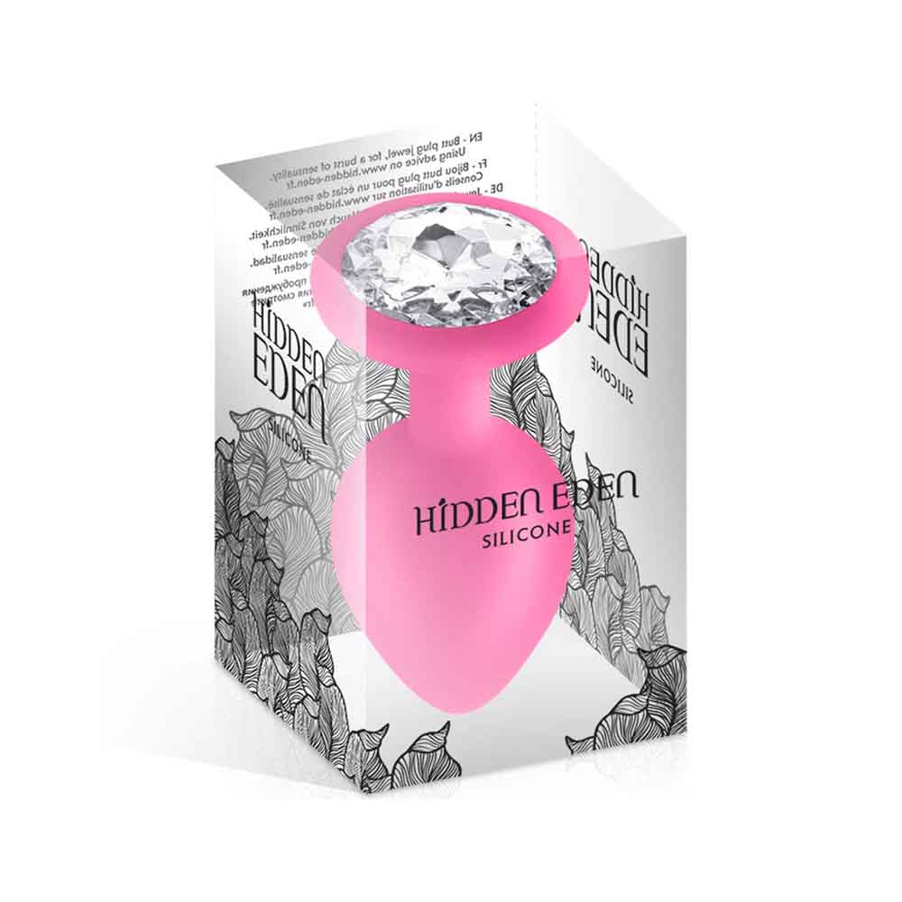 Plug Anal Bijou Pink Cloud Taille M - Hidden Eden