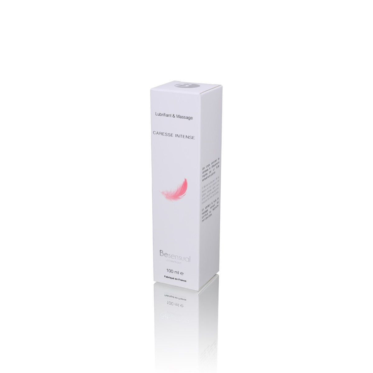 Be Sensual Huile Siliconée Lubrifiant & Massage Neutre Caresse 100 mL Packaging Vue de Face