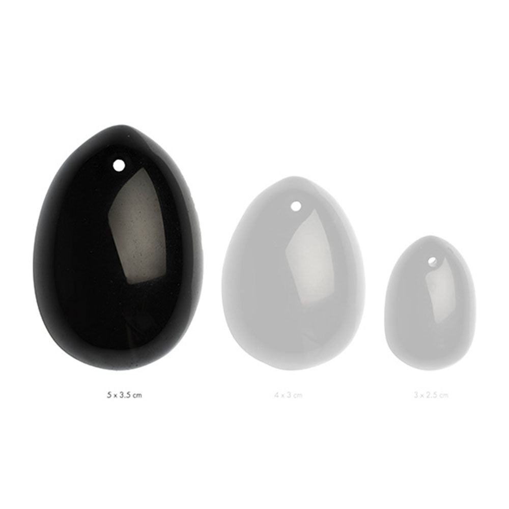 Oeuf de Yoni Taille L Obsidienne
