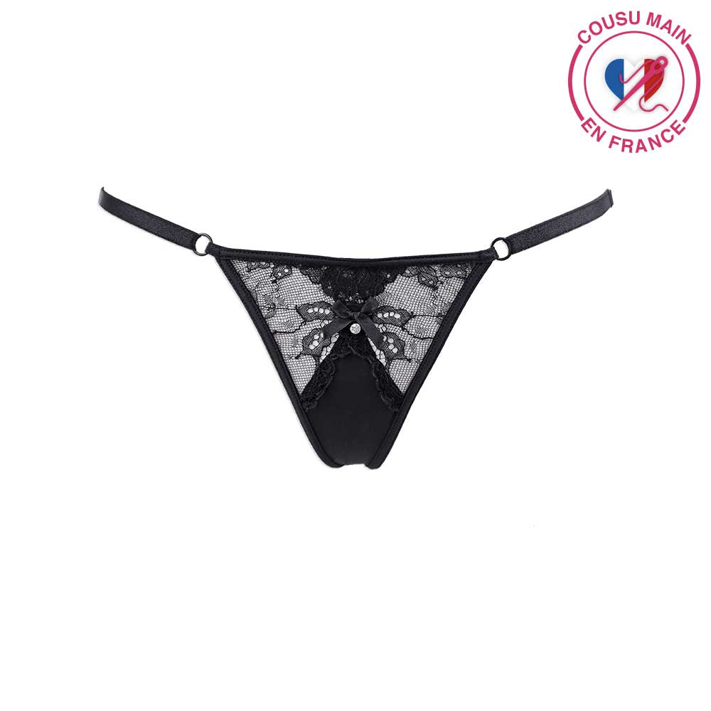 String capeline proposé par la maison de couture Luxxa