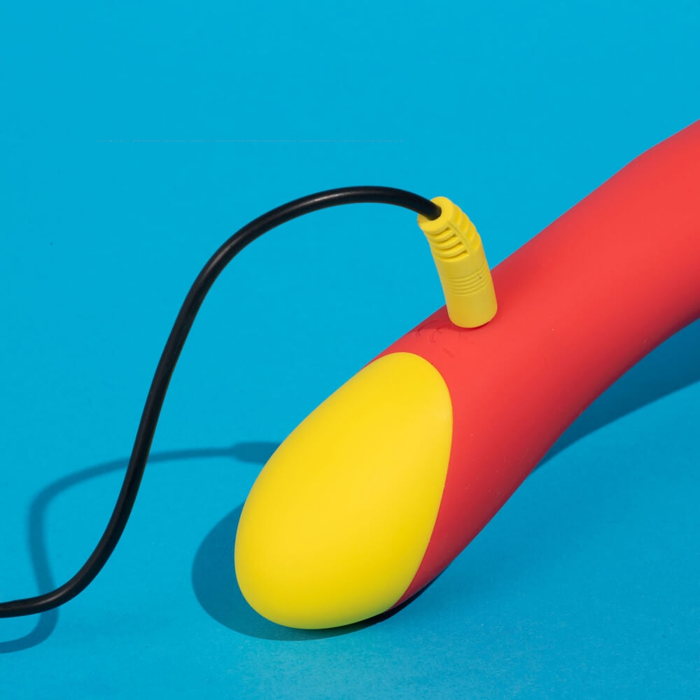 Vibromasseur Point G Hype - Sextoy Incurvé en Silicone - ROMP
