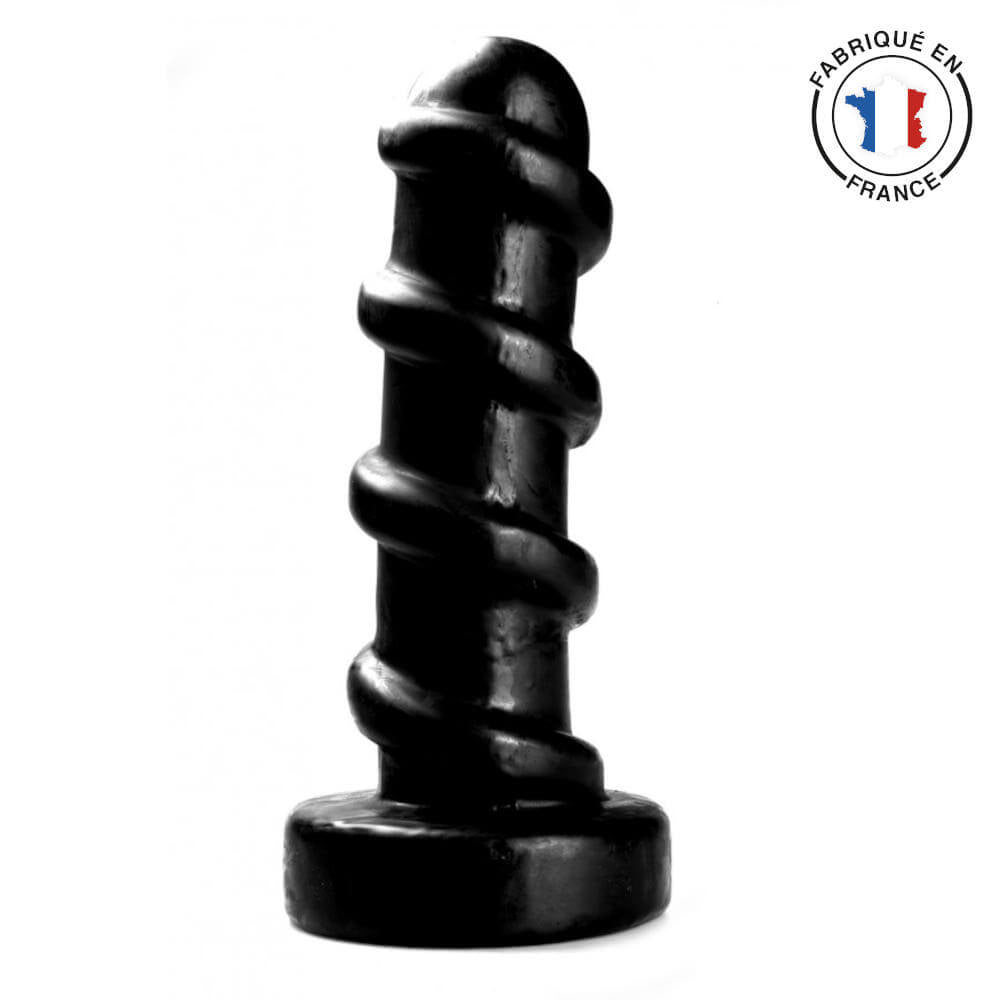 Gros Plug Anal Cyclone en Vinyle - HardToys