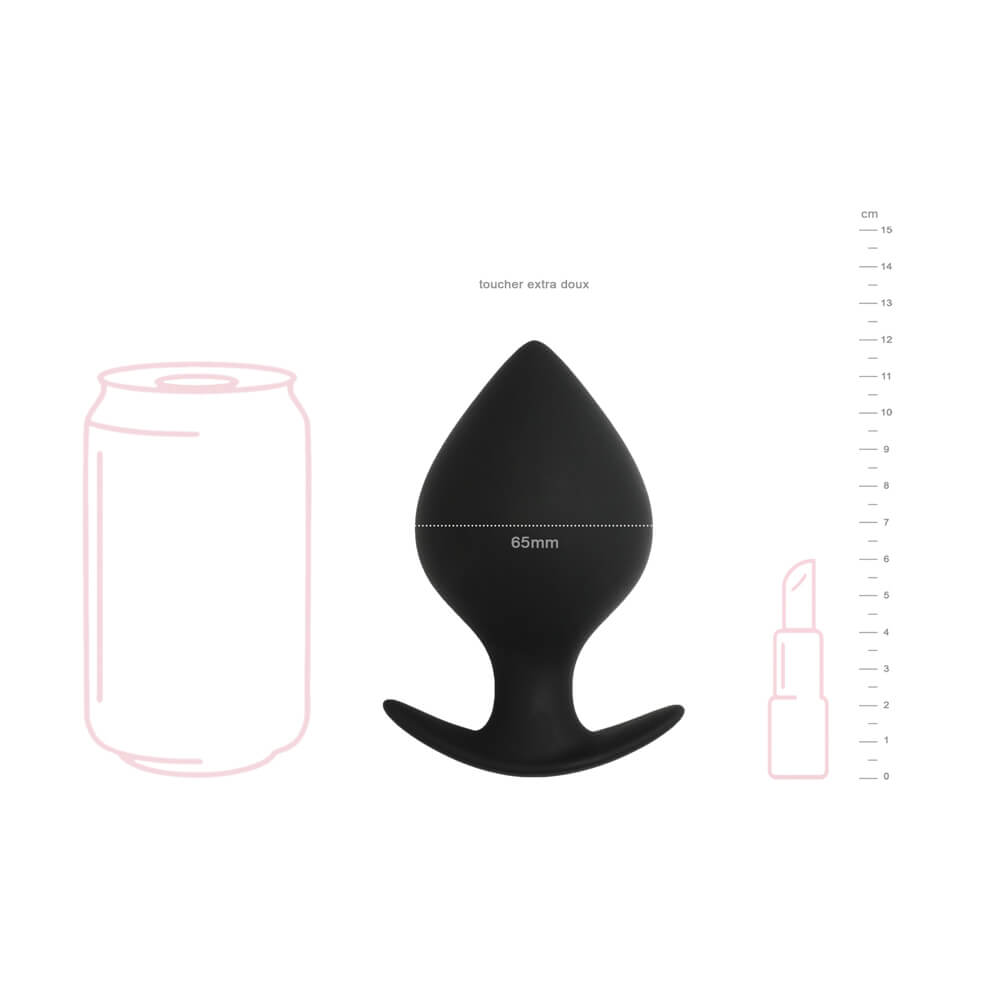 schema comparaison taille dimensions plug anal secret l