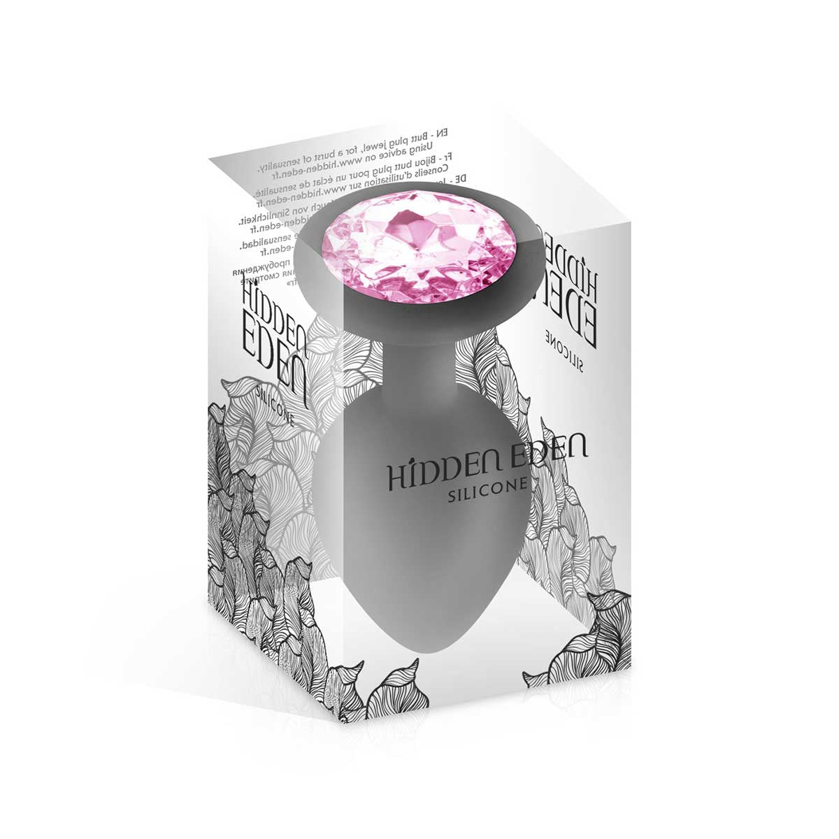 Plug Anal Bijou Pink Cloud Taille M - Hidden Eden