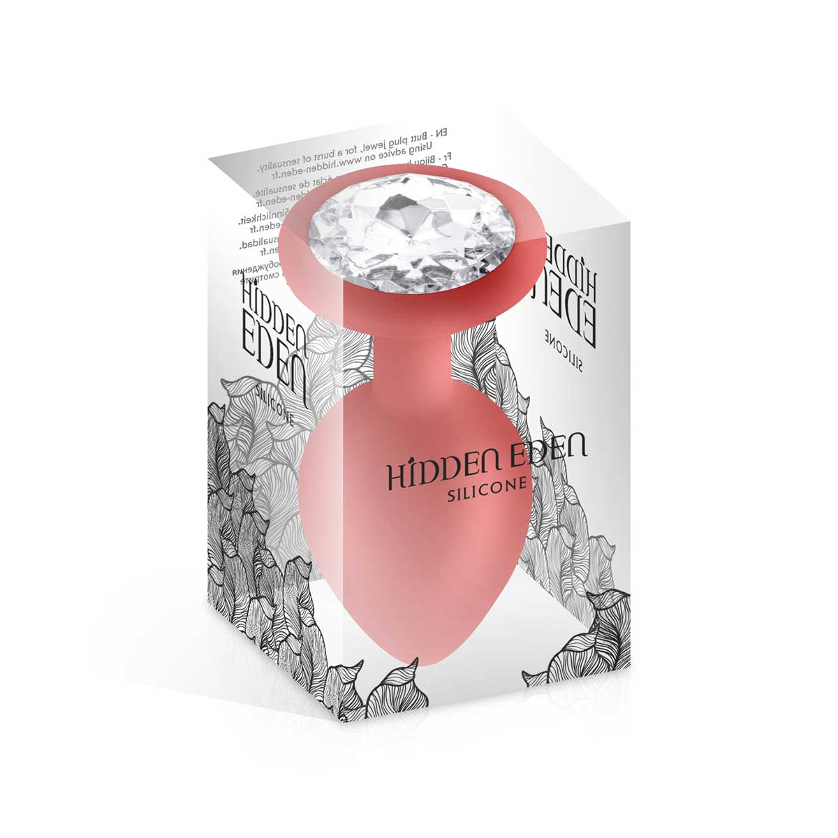 Plug Anal Bijou Pink Cloud Taille M - Hidden Eden