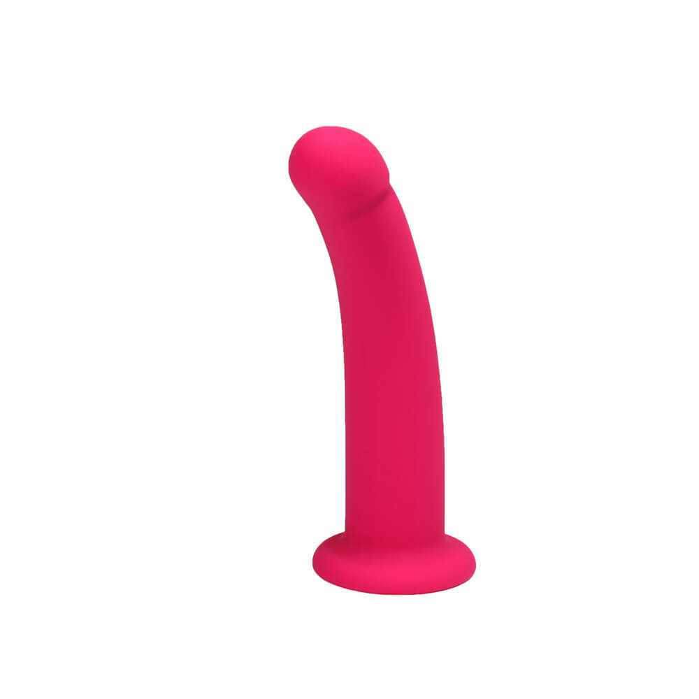 Dildo Voltige rose taille M de face