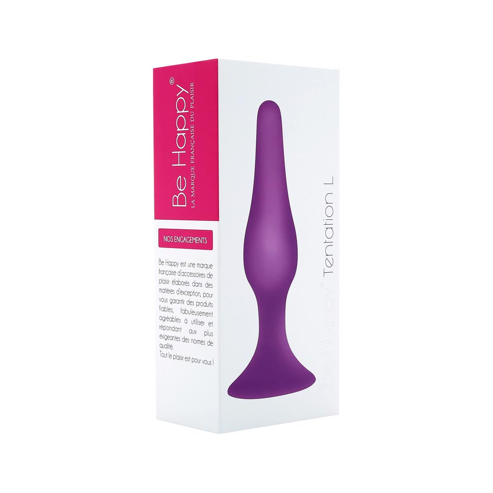 packaging sextoy plug anal tentation violet L