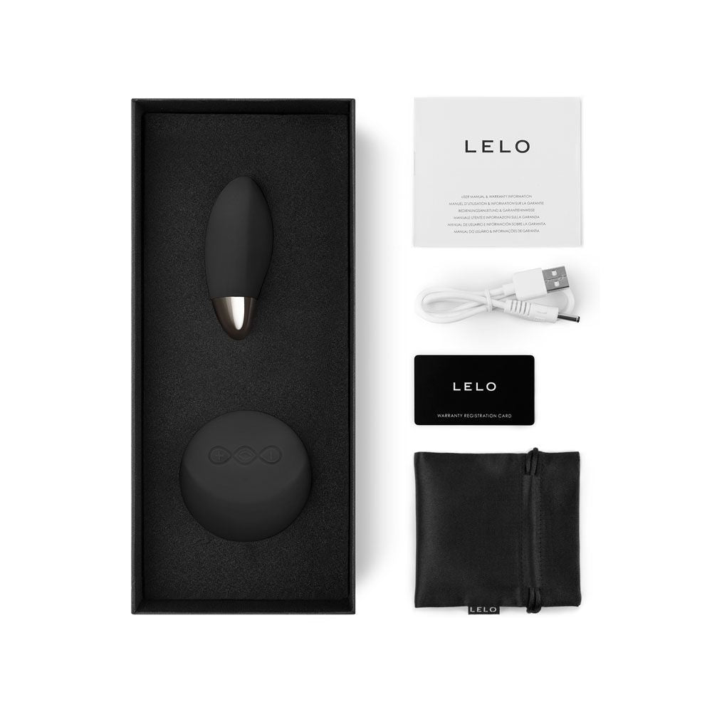 Oeuf Vibrant Lyla 2 Noir Contenu Boîte