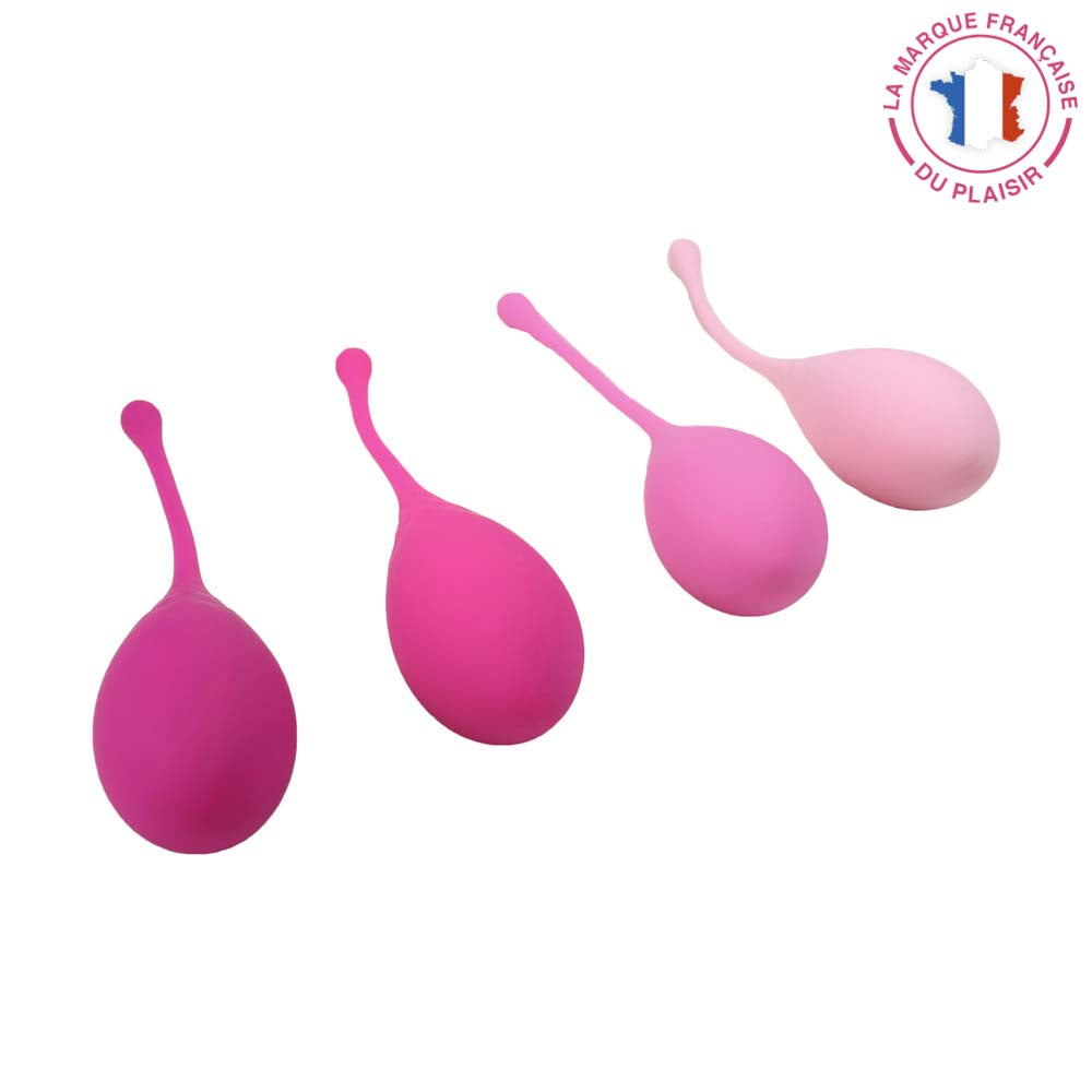 set boules de geisha pour exercices perinee progressifs