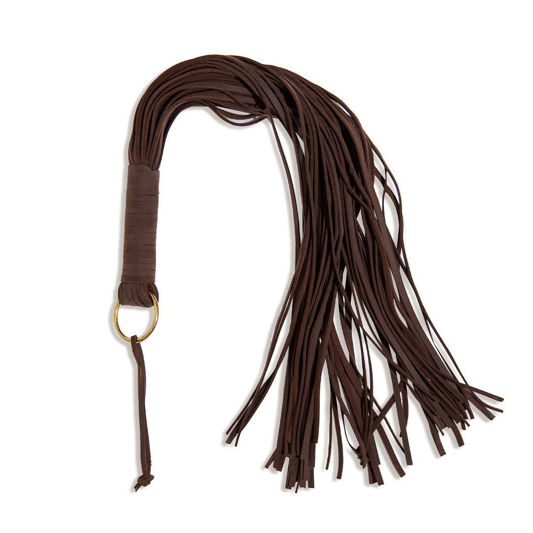 Martinet Cuir de Veau 60 Brins Marron