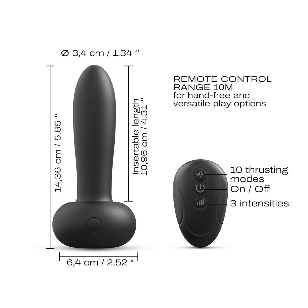 Vibromasseur va-et-vient magnétique Deep Thrust