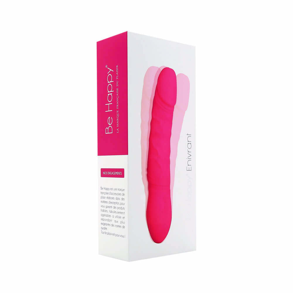 Vibromasseur Rotatif Enivrant Chair Be Happy - Version rose fluo