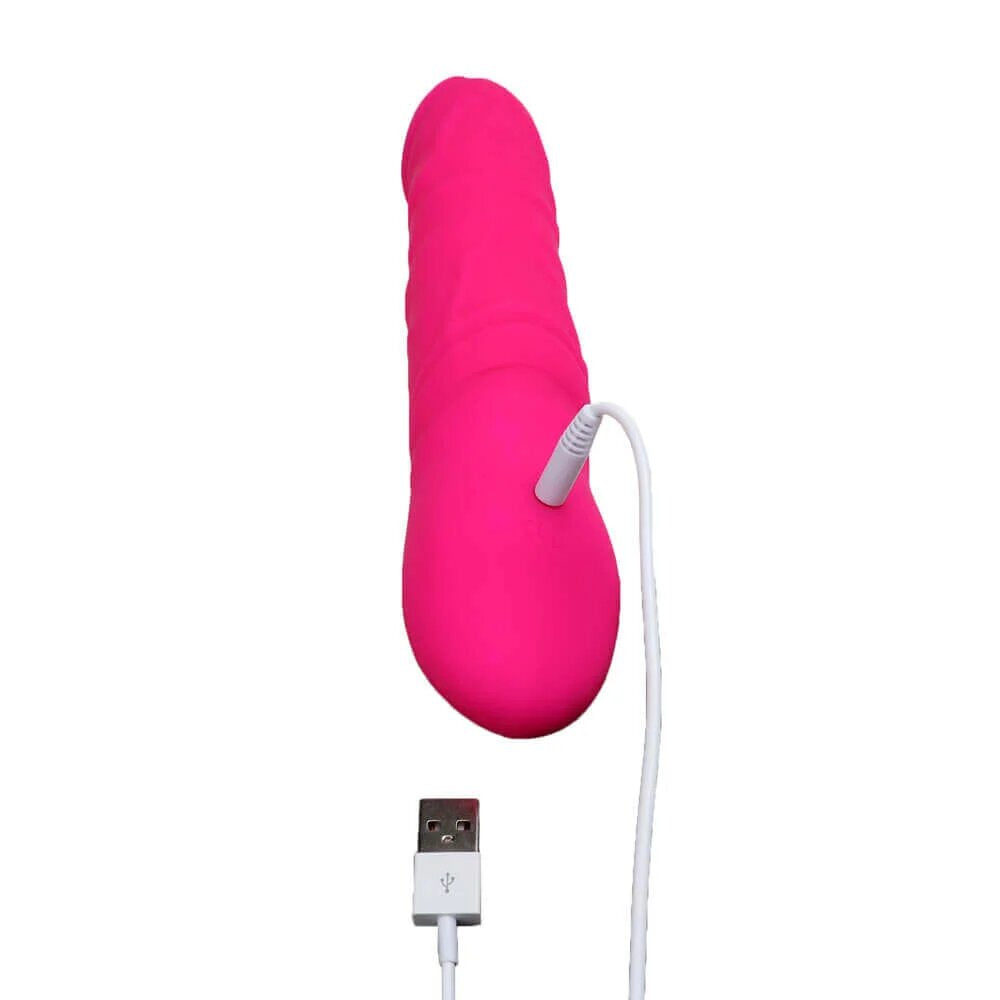 Vibromasseur Rotatif Enivrant Chair Be Happy - Version rose fluo