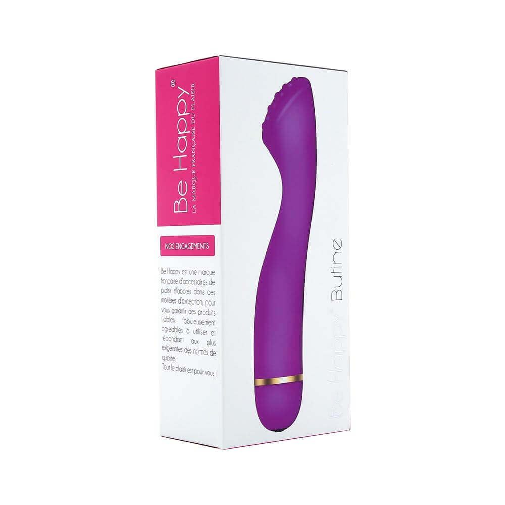 Vibromasseur Point G Butine Be Happy - version violet