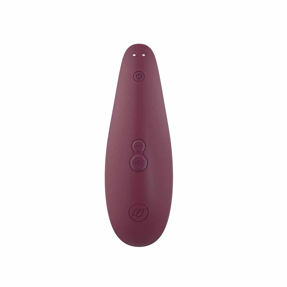 Womanizer Classic 2 Aspiration Succion Silicone Bordeaux Vue de Haut Embout