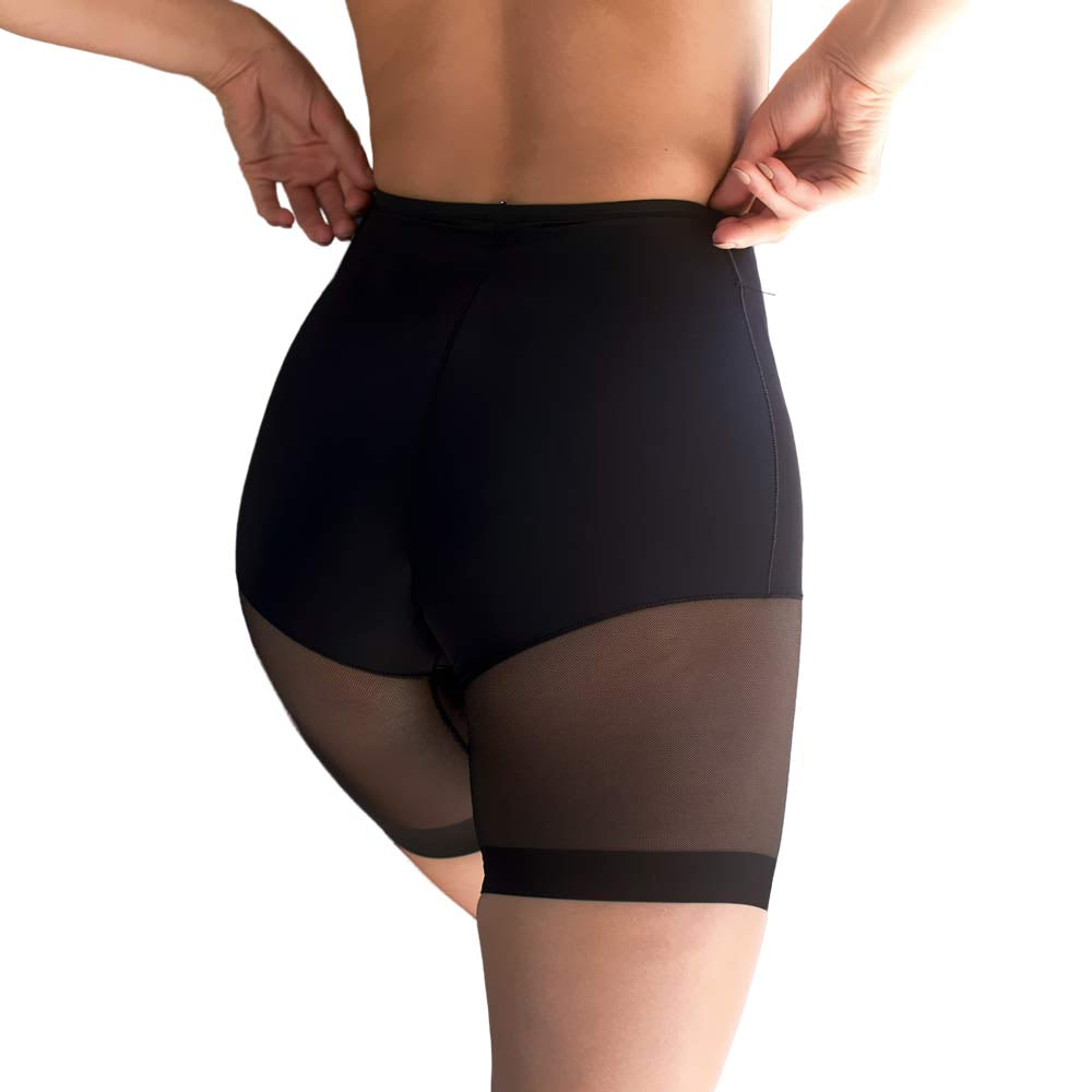 Panty Fit Noir - Vue de Dos - Valege