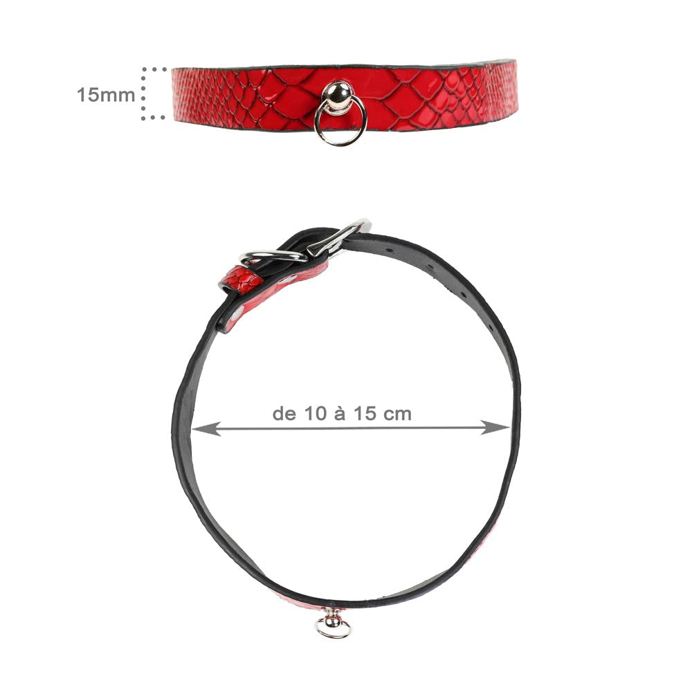 Collier soumission Be Bondage avec dimensions