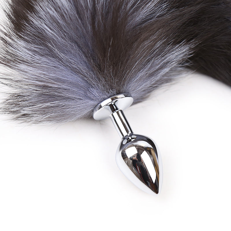 Plug medium fourrure Be Bondage détail embout