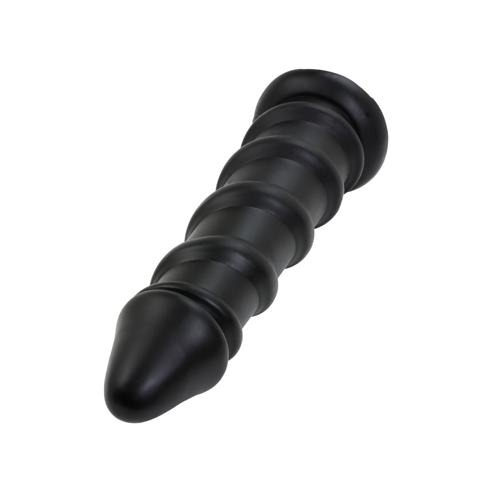 Plug Twist Butt Vinyle - Vue Horizontale - Be Bondage
