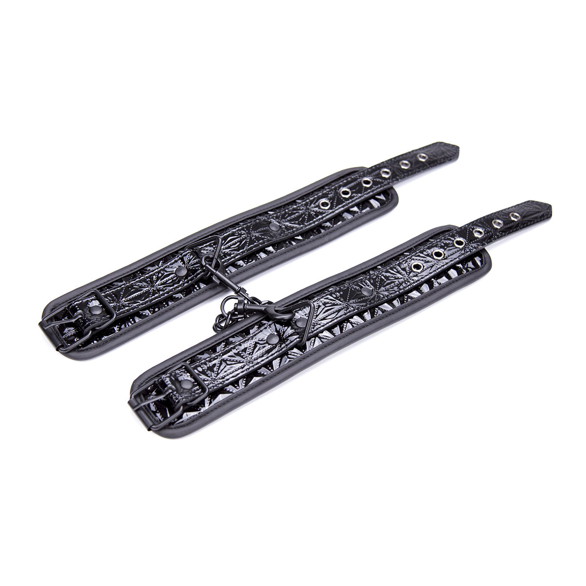 Menottes brillantes Be Bondage à plat