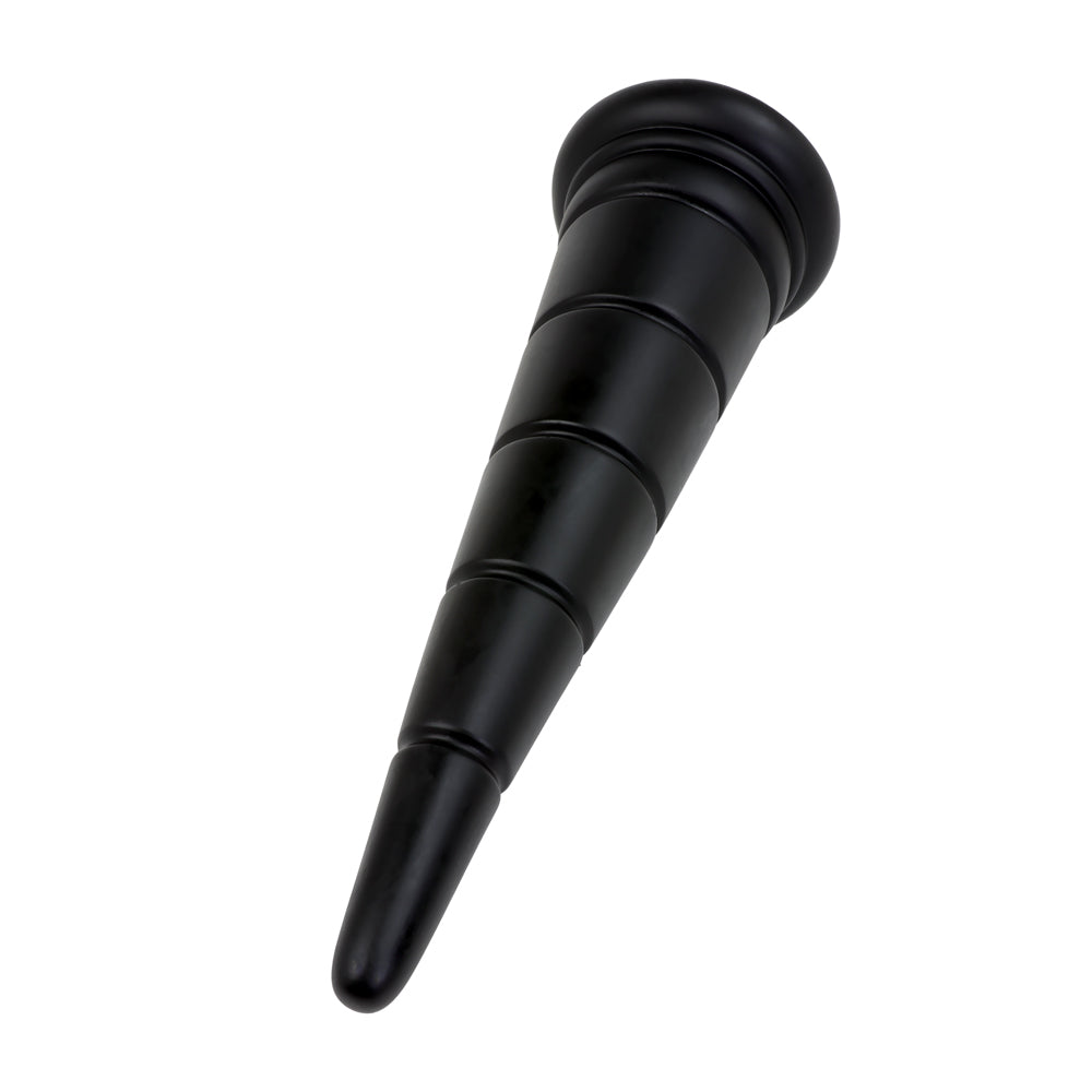Plug Anal Pyramide Vinyle - ⌀ 7,5 cm max - Be Bondage