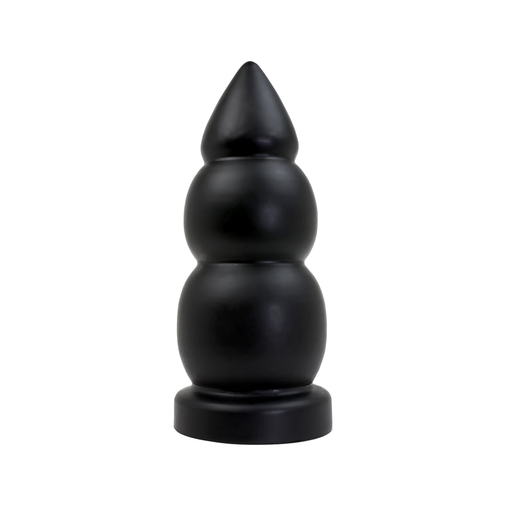 Plug Anal Pointe Vinyle - ⌀ 9,8 cm max - Be Bondage